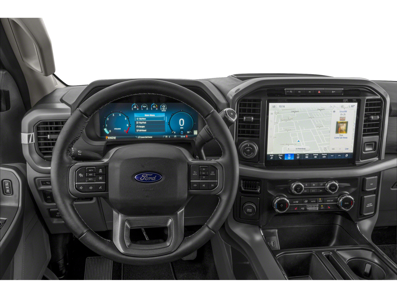 2024 Ford F-150 — interior view