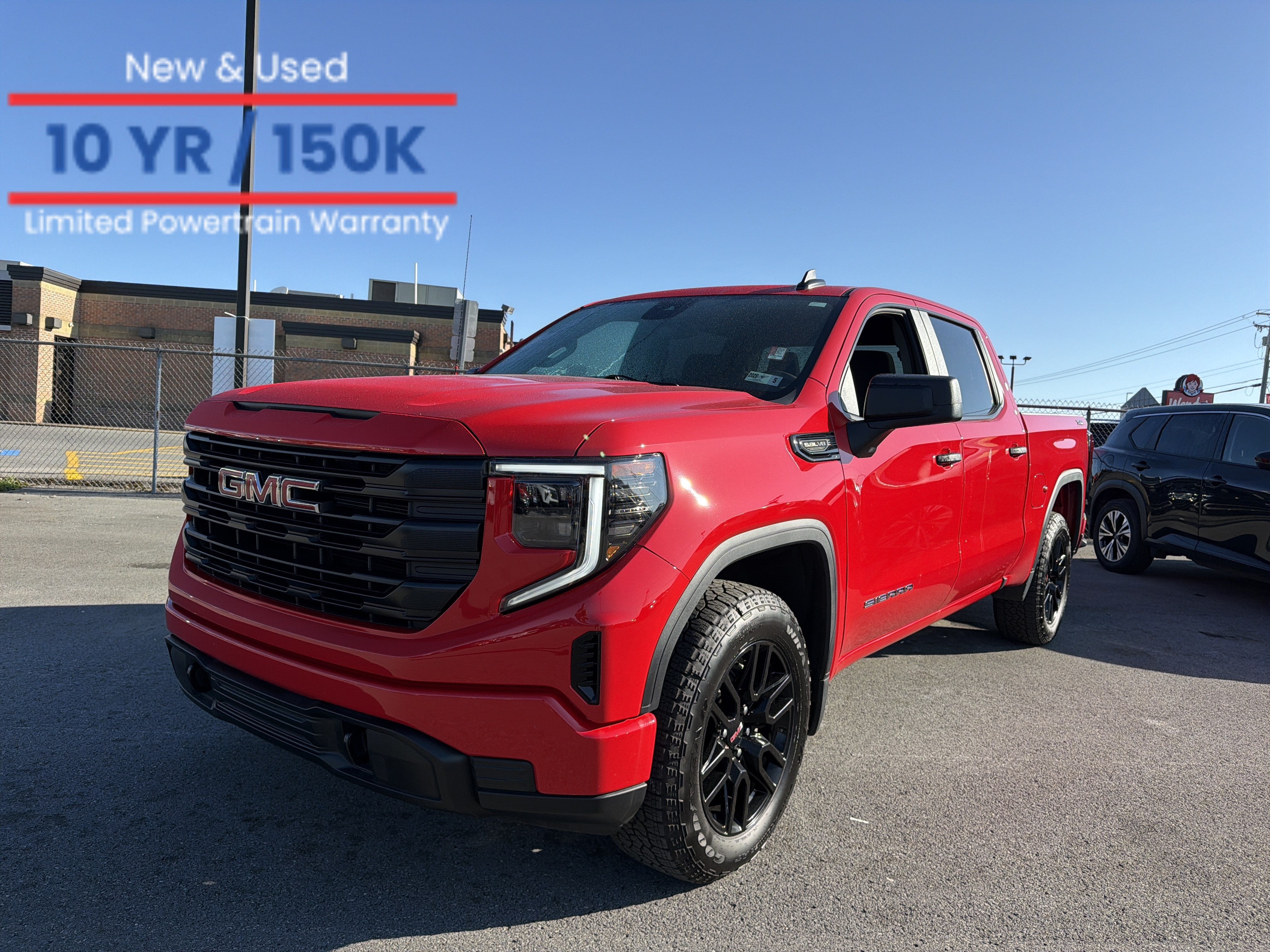 2026 GMC Sierra 1500 Pro in Cardinal Red — front three-quarter view
