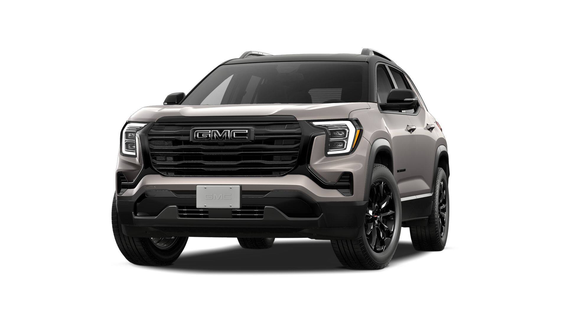 2027 GMC Terrain AWD Elevation in Riverstone Metallic — front three-quarter view